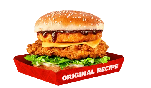 BBQ Fillet Tower Burger