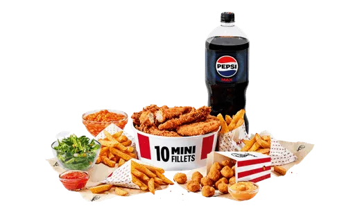 Dipping Boneless Feast 10 pc