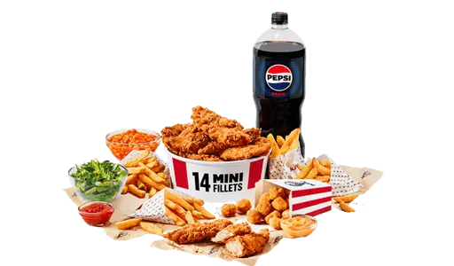 Dipping Boneless Feast 14 pc