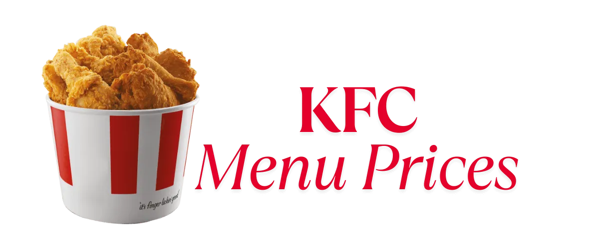 KFC Menu Prices