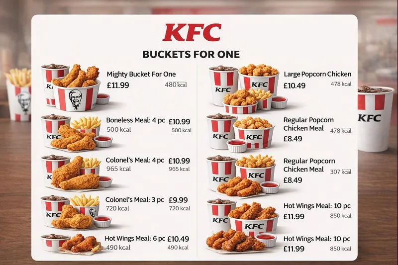 KFC BUCKETS FOR ONE