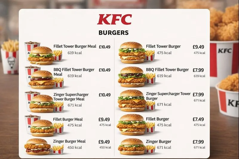 KFC BURGERS