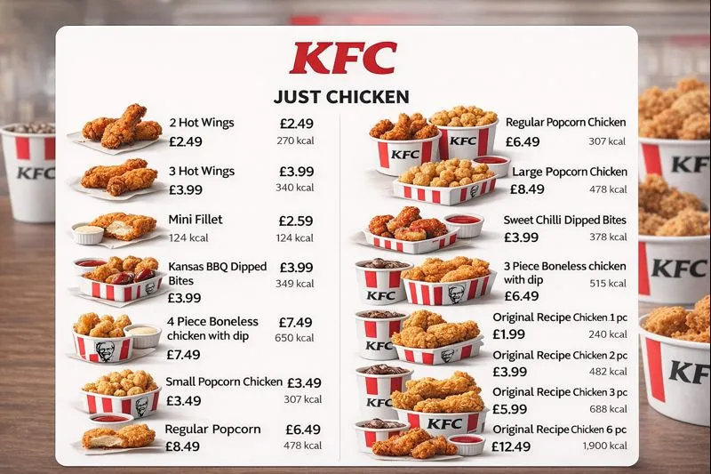 KFC JUST CHICKEN