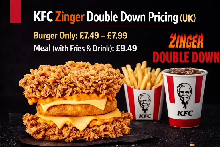 KFC Zinger Double Down