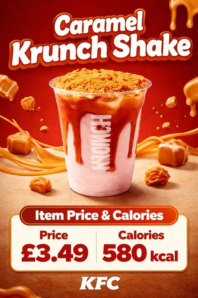 Caramel Krunch Shake KFC