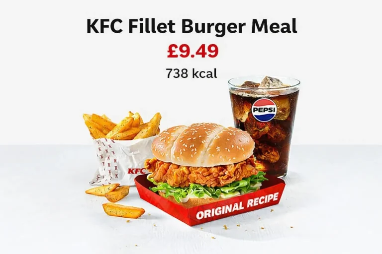 KFC Fillet Burger Meal