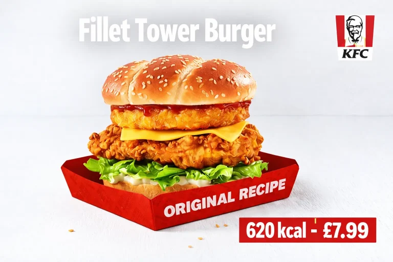 KFC Fillet Tower Burger