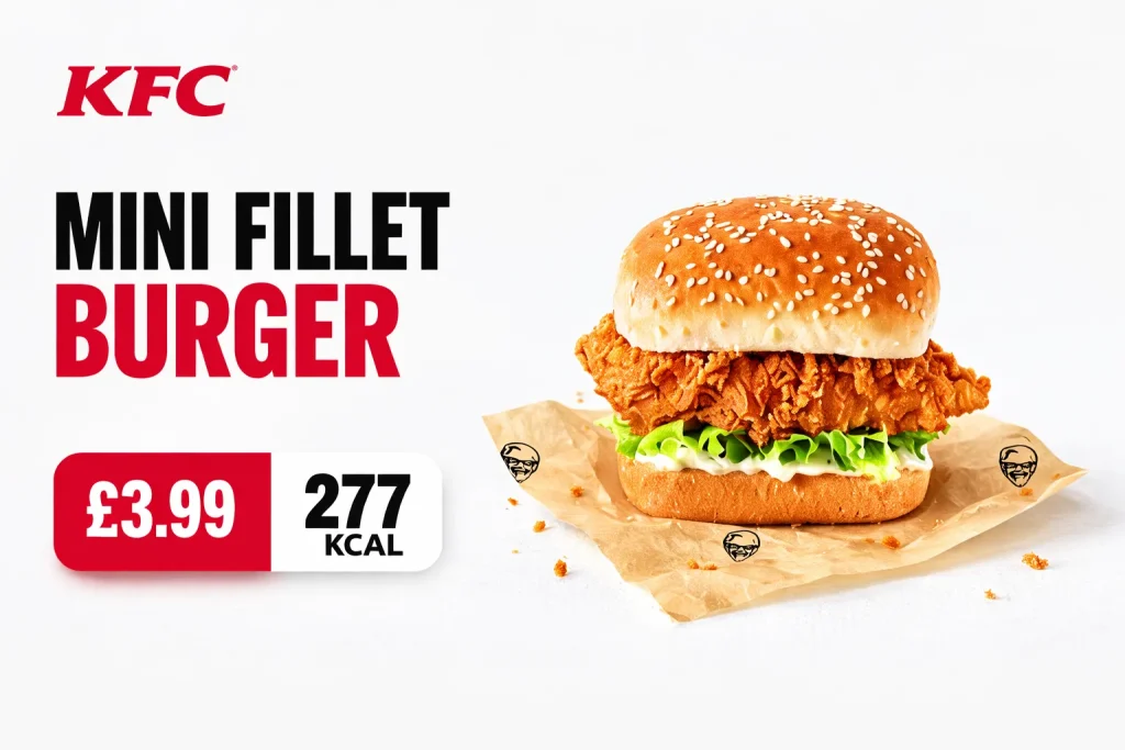 KFC Mini Fillet Burger