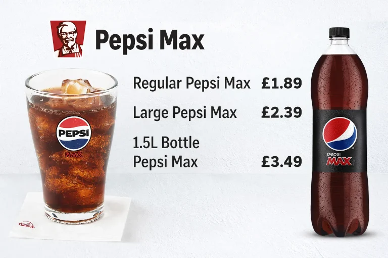 KFC Pepsi Max Price