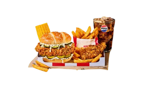 Pickle Burger Box Meal