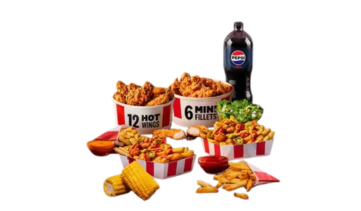 Daredevil Dipping Feast 6 PC