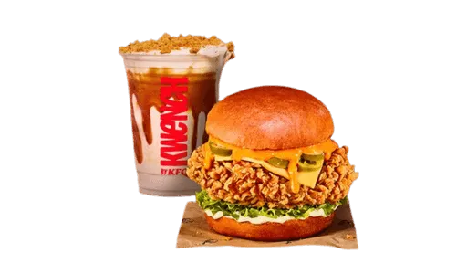 Daredevil Zinger Burger & Kwench Shake