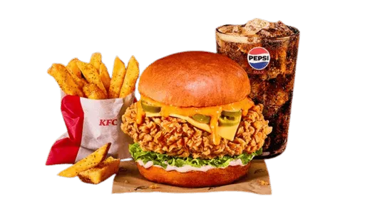 Daredevil Zinger Burger Meal
